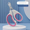 [Upgrade round hole] novice special anti-shear stainless steel Pink